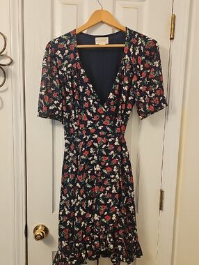 white christmas dresses böhme Rue Denim Wrap Dress main image 0